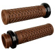 Poignées moto PushPull Harley Davidson ODI VANS Marron/Noir