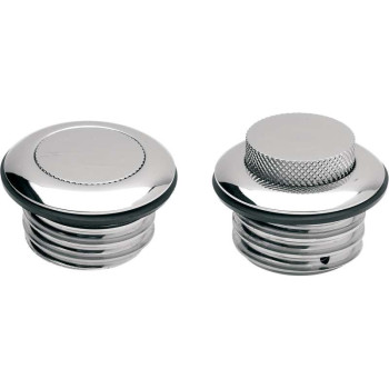 Bouchon de réservoir pop-up ventilé DRAG SPECIALITIES chrome