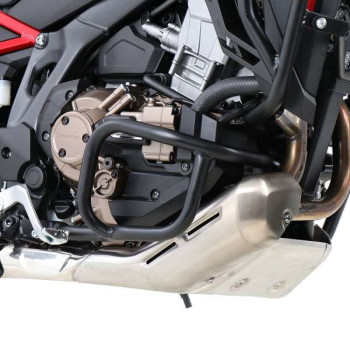 Pare-carters bas noir Hepco & Becker CRF1100L AFRICA TWIN Pare-carters bas noir Hepco & Becker CRF1100L AFRICA TWIN