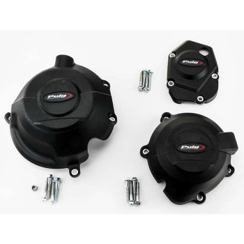 Couvre-carters droit et gauche Puig (20135N) Kawasaki Z900 17-