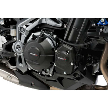 Couvre-carters droit et gauche Puig (20135N) Kawasaki Z900 17-
