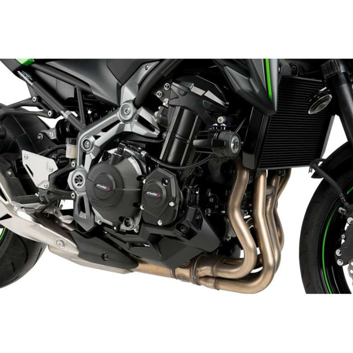 Couvre-carters droit et gauche Puig (20135N) Kawasaki Z900 17-