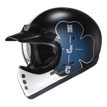 Casque moto HJC V60 OFERA NOIR/BLEU