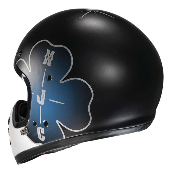 Casque moto HJC V60 OFERA NOIR/BLEU Casque moto HJC V60 OFERA NOIR/BLEU