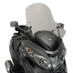 Bulle incolore Givi +16cm (266DT+D266KIT) Suzuki Burgman 400 07-