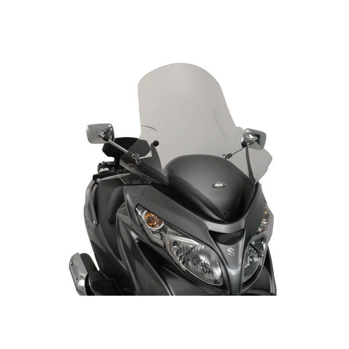 Bulle incolore Givi +16cm (266DT+D266KIT) Suzuki Burgman 400 07-