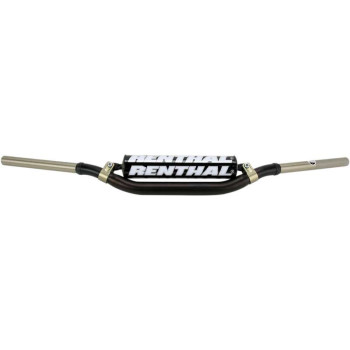 Guidon moto Renthal 999 TWINWALL Noir MC GRATH 28mm