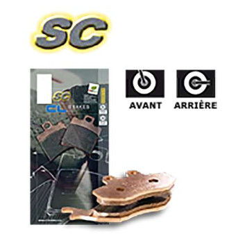 Plaquettes de frein sinter CL BRAKES 3027SC