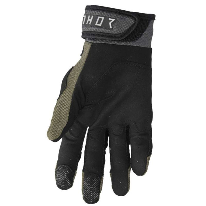 Thor TERRAIN ARMY CHARCOAL motocross gloves Thor TERRAIN ARMY CHARCOAL motocross gloves