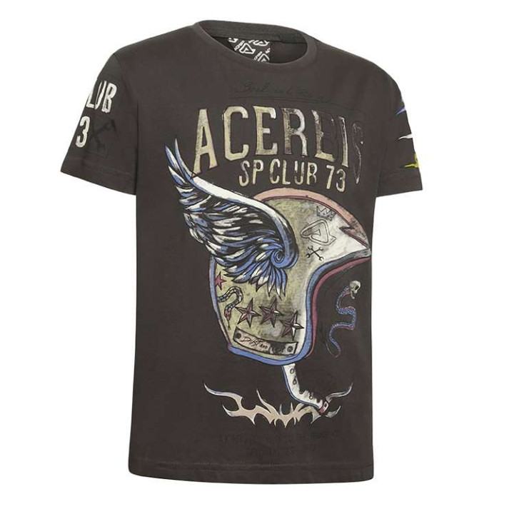 Tee-shirt enfant Acerbis SP CLUB WINGS Gris