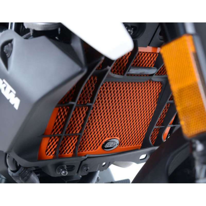 Protection de radiateur R&G (RAD0108OR) KTM 125/200 DUKE