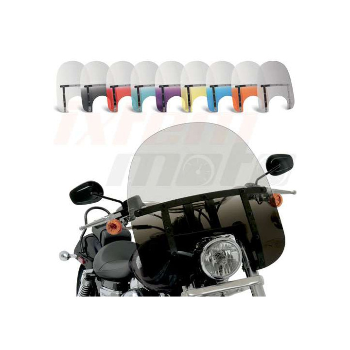 Pare-brise Memphis Shades FATS 15" (38cm) / phare 7" Pare-brise Memphis Shades FATS 15" (38cm) / phare 7"