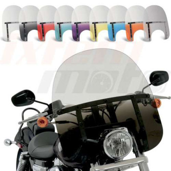 Pare-brise Memphis Shades FATS 15" (38cm) / phare 7" Pare-brise Memphis Shades FATS 15" (38cm) / phare 7"