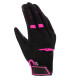 Gants moto d'été femme Bering LADY FLETCHER EVO NOIR/FUSHIA