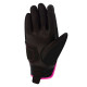 Gants moto d'été femme Bering LADY FLETCHER EVO NOIR/FUSHIA