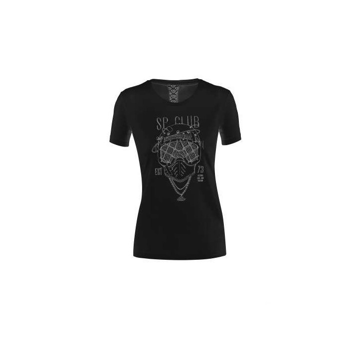 Tee-shirt femme Acerbis SP CLUB DIVER Noir