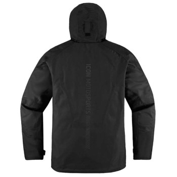 Blouson de pluie moto Icon PDX3 BLACK