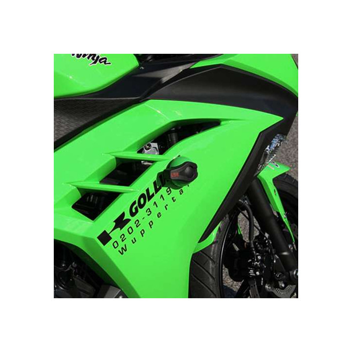 Kit fixation Crash Pad LSL Avec Platine Kawasaki NINJA 300