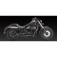 Échappement Vance & Hines SHORTSHOTS BLACK (48419) Yamaha 750 Shadow Aero/Spirit