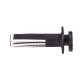 Poignées moto cross ODI EMIG PRO V2 LOCK-ON Noir/Blanc