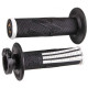 Poignées moto cross ODI EMIG PRO V2 LOCK-ON Noir/Blanc