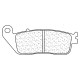 Brake plates sinter CL BRAKES 2313RX3