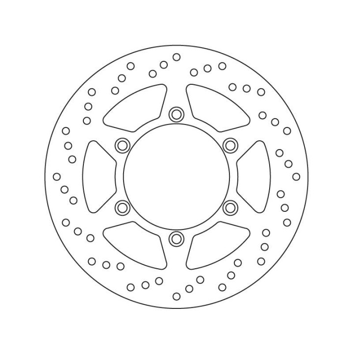 Disque de frein avant Brembo Série Oro 68B407D5 Suzuki DR650 / FREEWIND