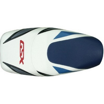 Saddle cover Bagster (2147A) Baltic/White/Gitane/Suzuki Steel GSX1400 02