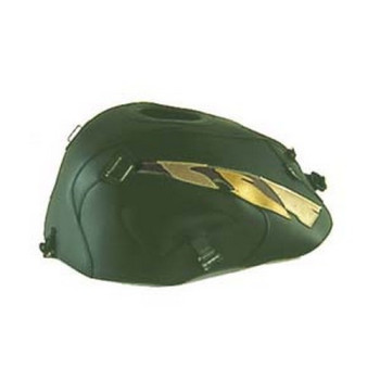 Tapis de réservoir Bagster vert fonce/champagne/havane (1276H) Honda CB500/CB500 S Tapis de réservoir Bagster vert fonce/champagne/havane (1276H) Honda CB500/CB500 S