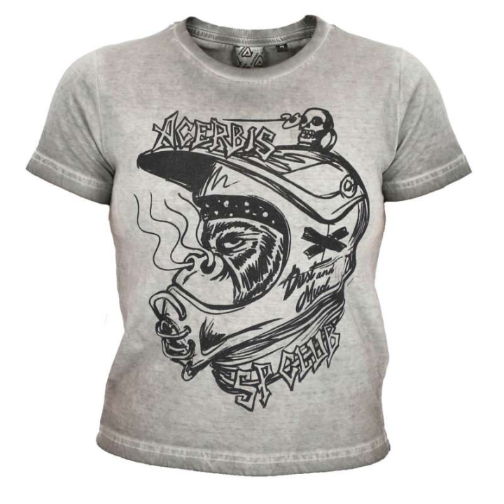 Tee-shirt enfant Acerbis SP CLUB MONKEY Gris