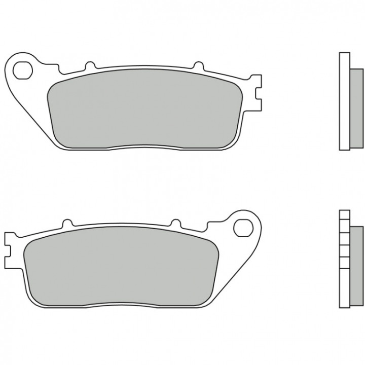 Motorcycle brake pads sinter Brembo 07HO13SP