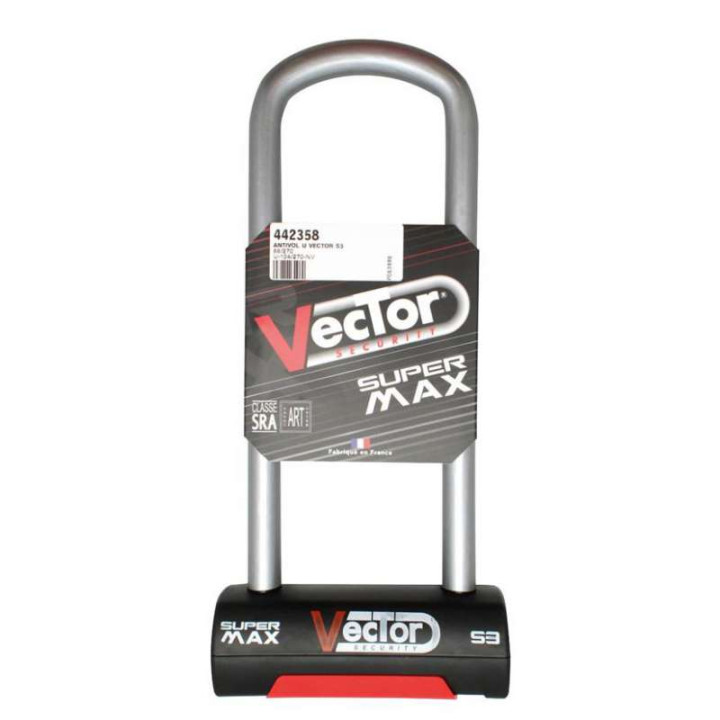 Antivol moto SRA U Vector Super Max S3 88x270