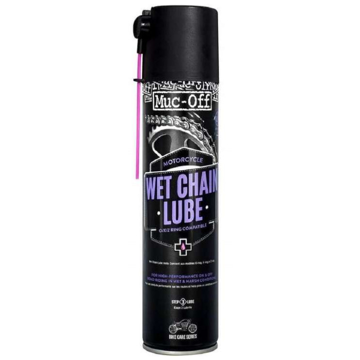 Lubrifiant chaîne Muc-Off WET CHAIN LUBE 400 ml