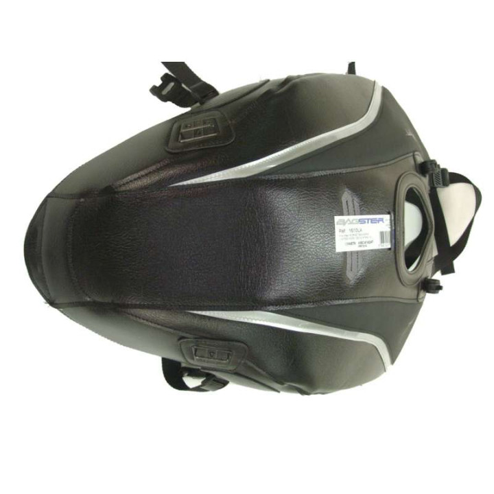 Tapis de réservoir Bagster noir deco stam/gris metal (1610LA) Honda CB600F Hornet
