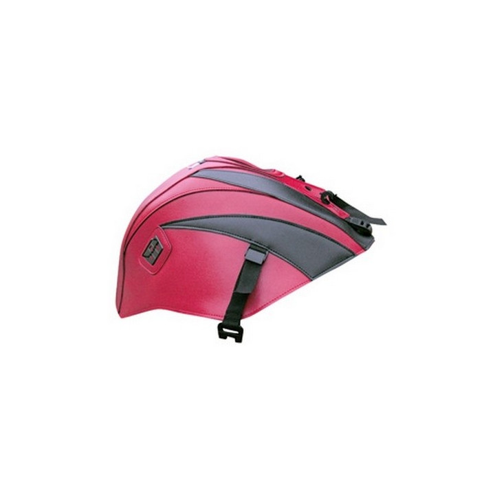 Tapis de réservoir Bagster rouge/pointes noires (1488F) Honda CBR125 Tapis de réservoir Bagster rouge/pointes noires (1488F) Honda CBR125