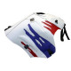 Bagster tank mat white/red/lilac (1245F) Honda XRV750 Africa Twin