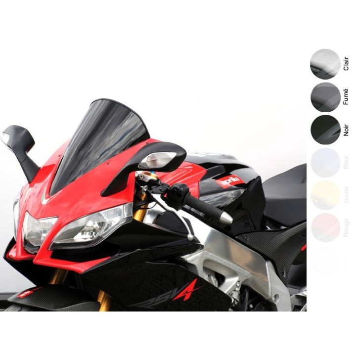 Bulle MRA Racing Clair Pour Aprilia 1000 Rsv4 09