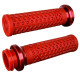 Poignées moto PushPull Harley Davidson ODI VANS Rouge