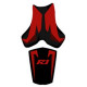 Saddle cover Bagster (2155C) Noir/Rouge Fonce/Bordeaux Fonce/Letters Rouge Fonce Yamaha YZF-R1 04