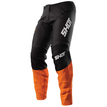 Pantalon moto cross Shot DEVO REFLEX ORANGE
