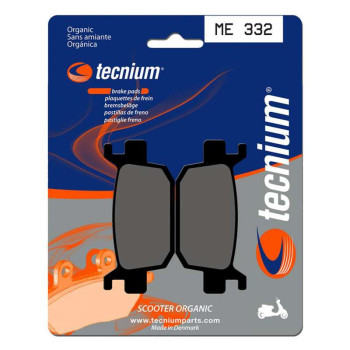 Plaquettes de frein organique Tecnium ME332