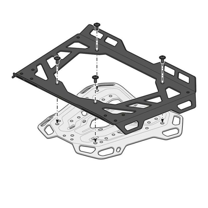 Support top case SW-Motech RACK ADVENTURE Ducati Desert X