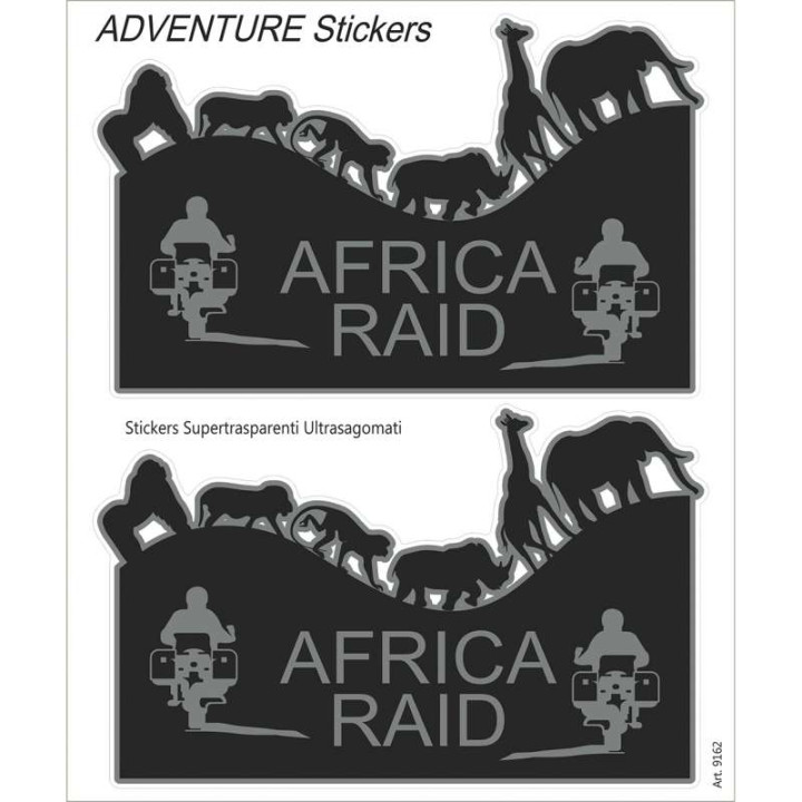 Stickers Booster ADVENTURE AFRICA RAID