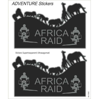 Stickers Booster ADVENTURE AFRICA RAID Stickers Booster ADVENTURE AFRICA RAID