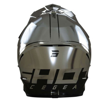 Casque moto cross Shot FURIOUS RAW 3.0 2022 CHROME GLOSSY