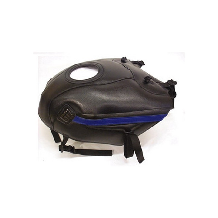 Tapis de réservoir Bagster noir/bande bleue (1207C) Yamaha TDM850 Tapis de réservoir Bagster noir/bande bleue (1207C) Yamaha TDM850