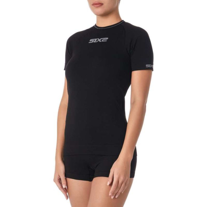 Maillot thermique moto SIXS TS1 ALL BLACK
