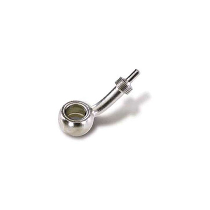 Elbowed aluminium brake connection 45° 10mm DFR04