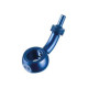 Elbowed aluminium brake connection 45° 10mm DFR04