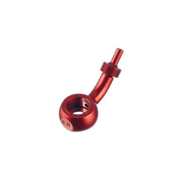 Elbowed aluminium brake connection 45° 10mm DFR04